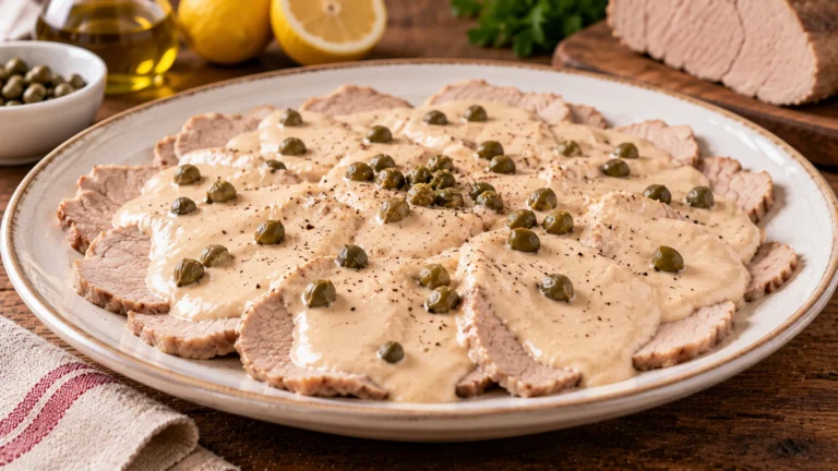 Vitello tonnato: ricetta tradizionale piemontese