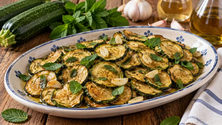Zucchine alla scapece della nonna: ricetta napoletana tradizionale