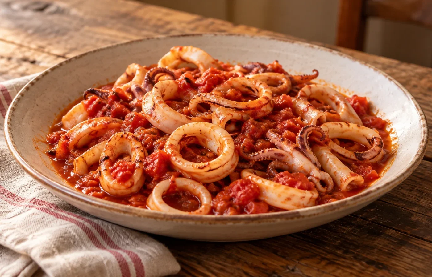 Calamari al pomodoro Bimby