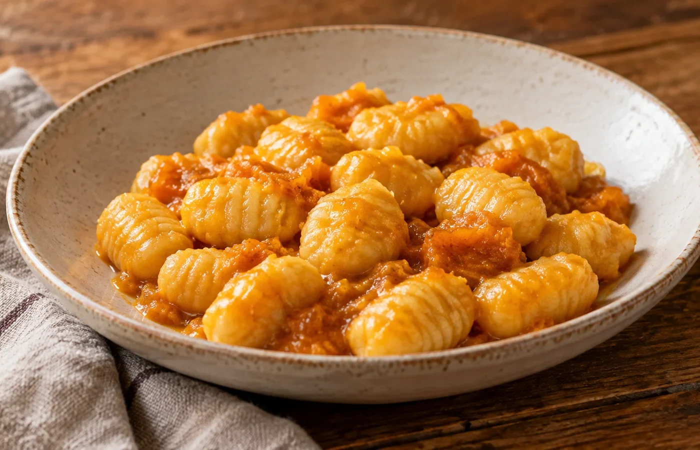 Gnocchi di zucca Bimby