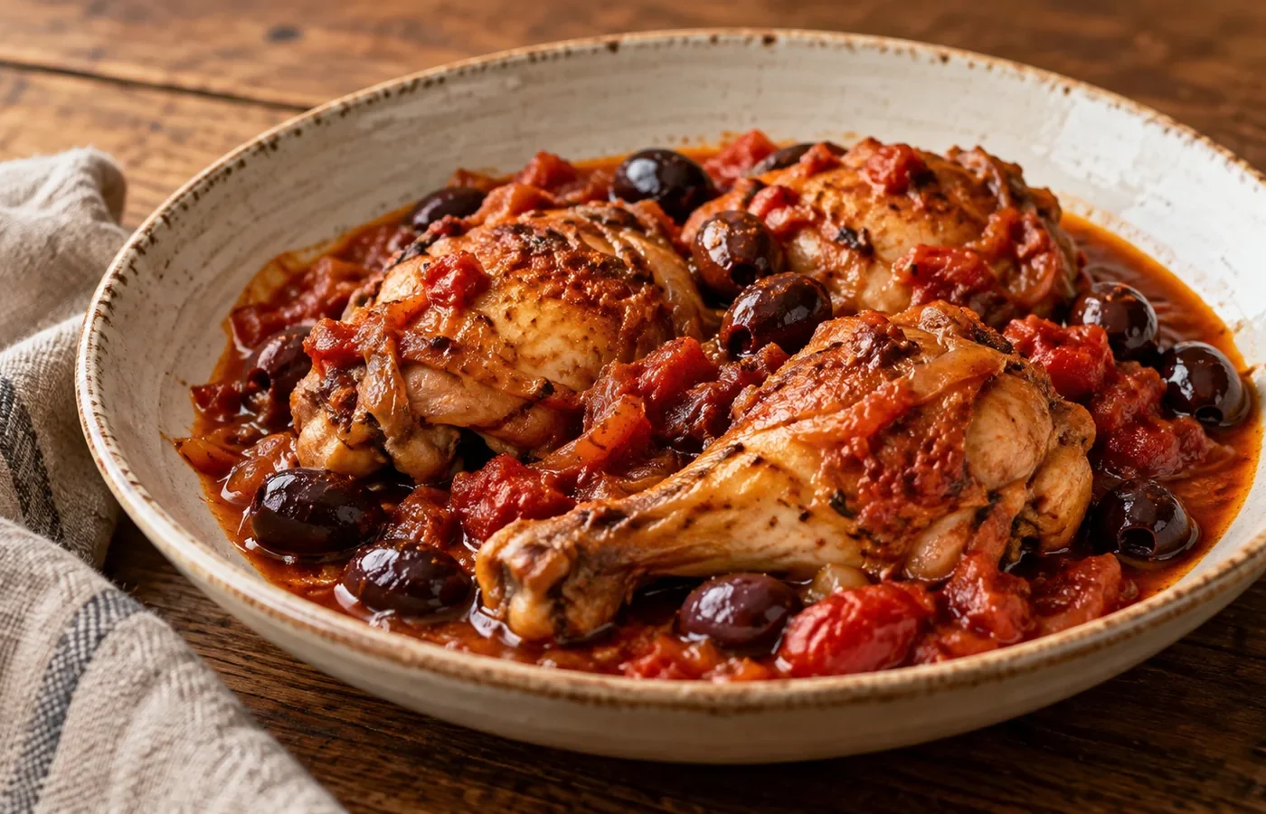 Pollo alla cacciatora Bimby