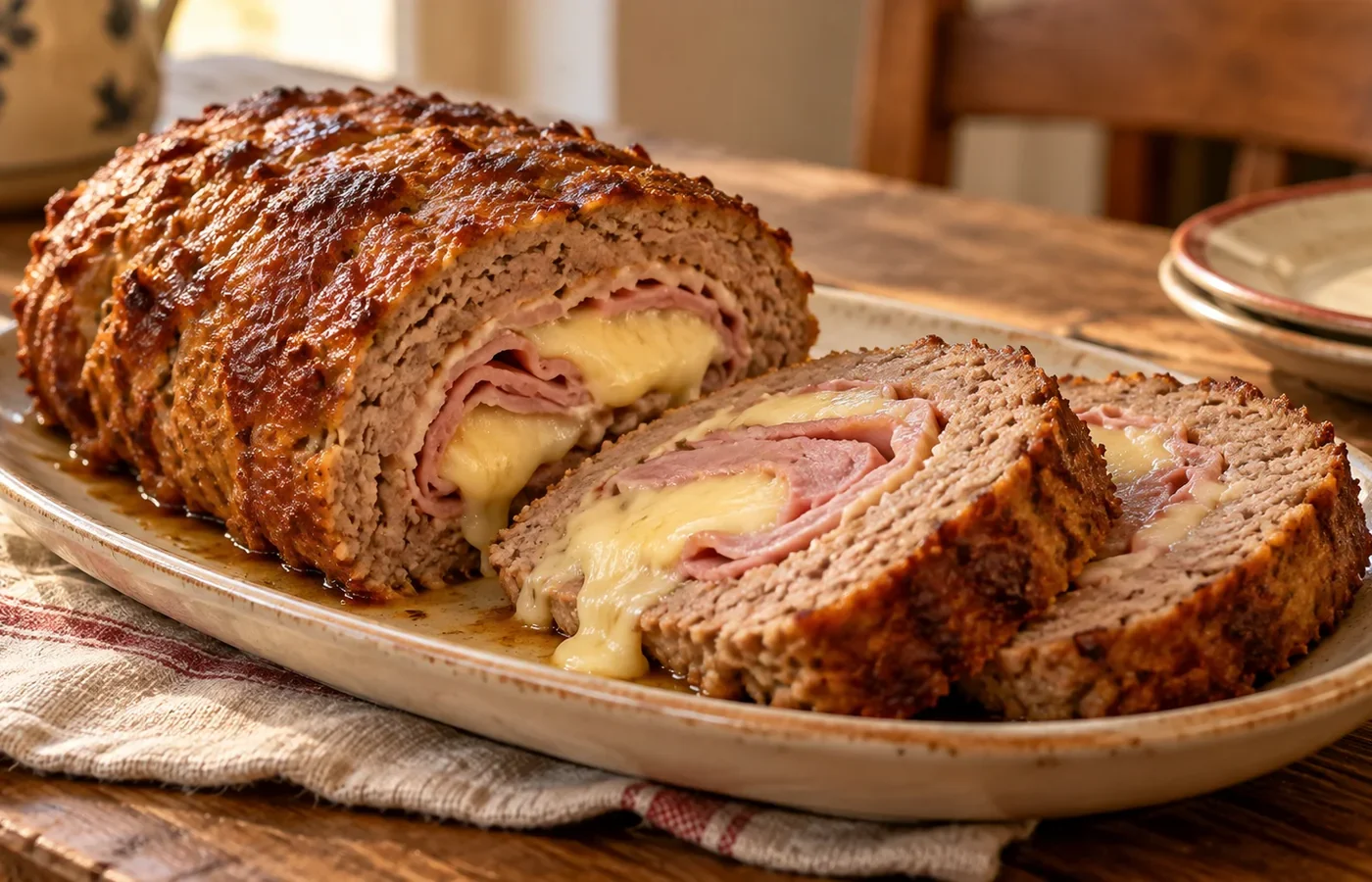 Polpettone di carne ripieno Bimby